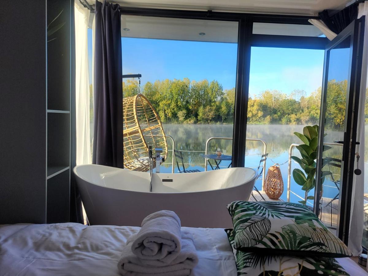 L'Escale Royale Saint-Martin-La-Garenne Port Ilon - Seine - Giverny المظهر الخارجي الصورة