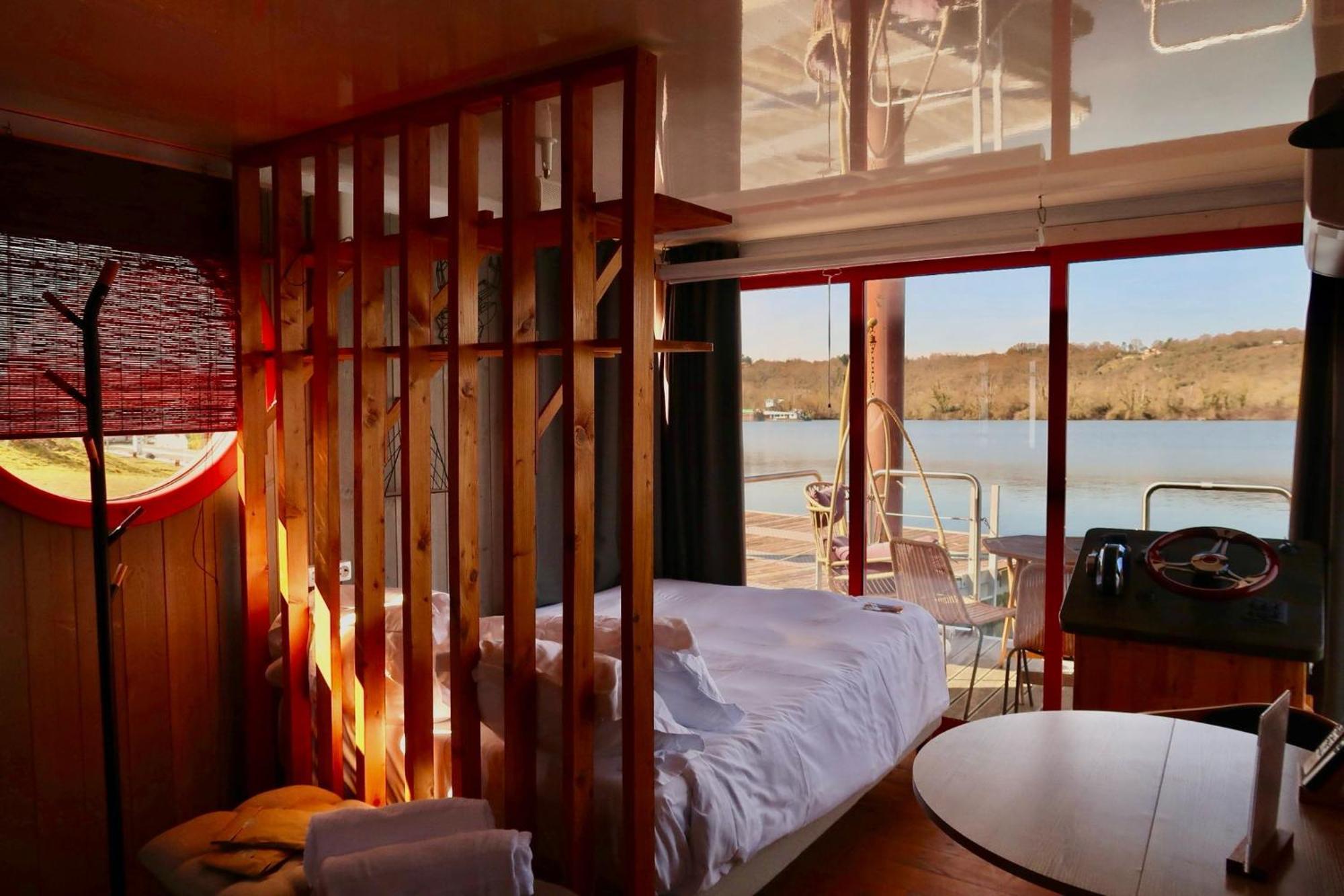 L'Escale Royale Saint-Martin-La-Garenne Port Ilon - Seine - Giverny المظهر الخارجي الصورة